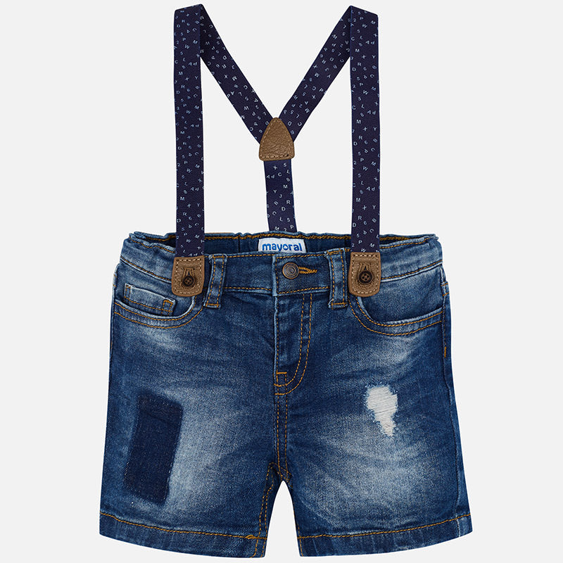 Mayoral Boys 1296 Denim Shorts 