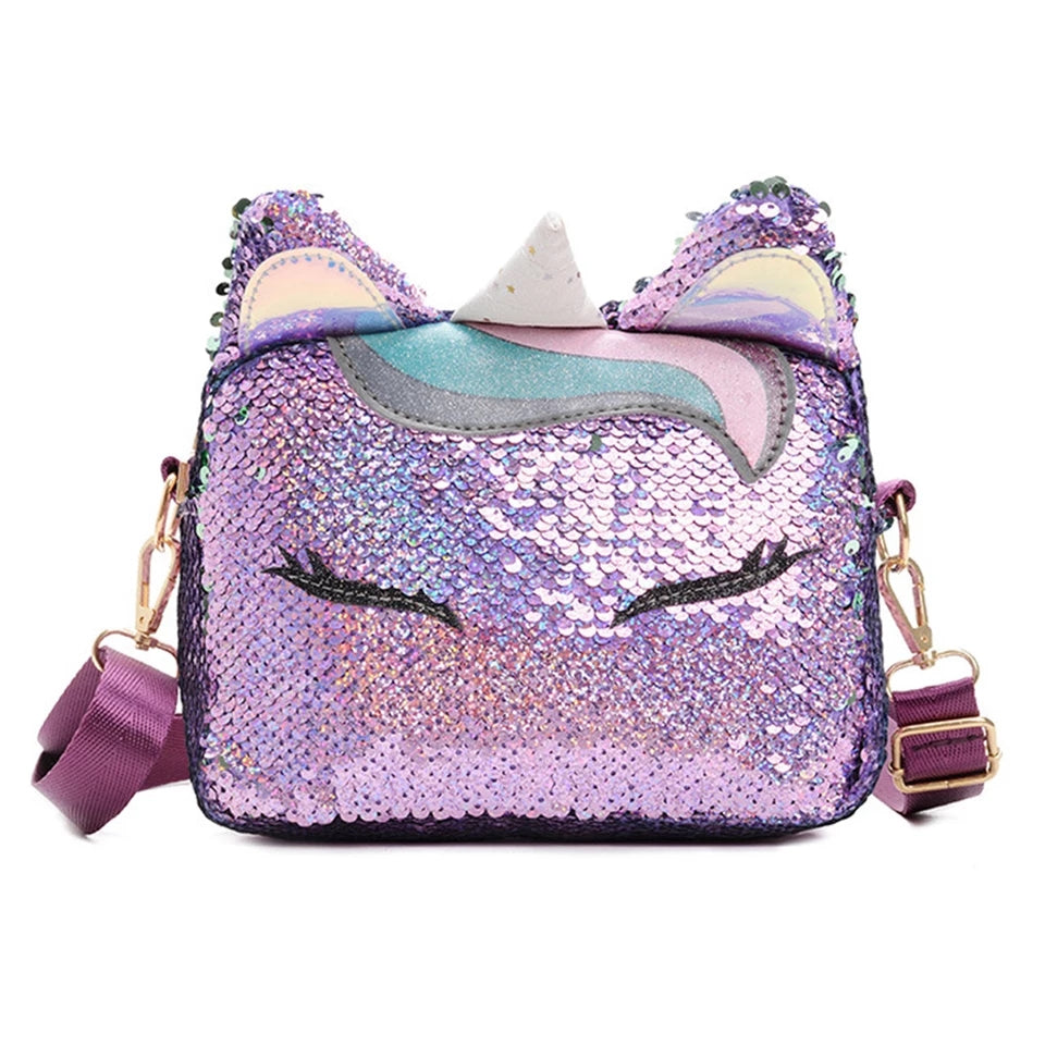 unicorn kids purse