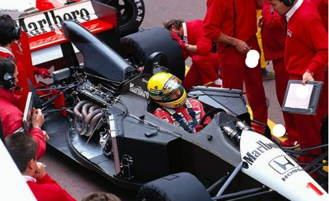 McLaren F1. Ayrton Senna