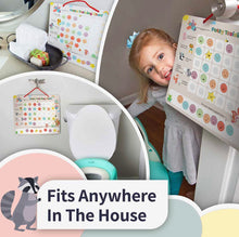 Load image into Gallery viewer, Animal Themed Potty Training Reward Magnetic Chart
