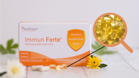 Suplemento Nutricional Immun Forte com vitaminas A, E e Omega3