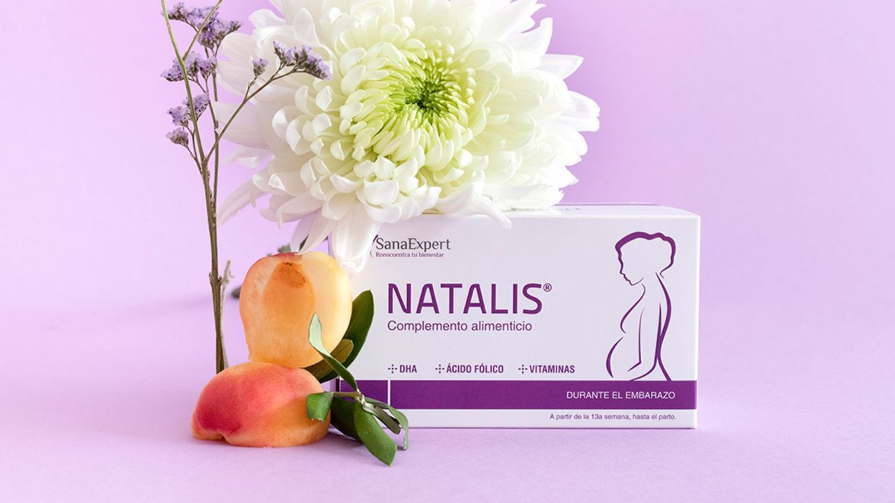 SanaExpert Natalis é um suplemento natural para mulheres gravidez que já passaram da 12 semana de gravidez 
