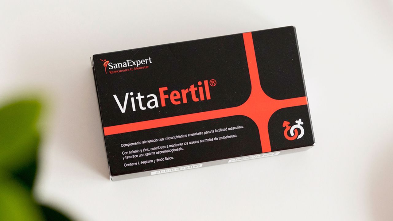 SanaExpert VitaFertil para ajudar na fertilidade masculina com ácido fólico