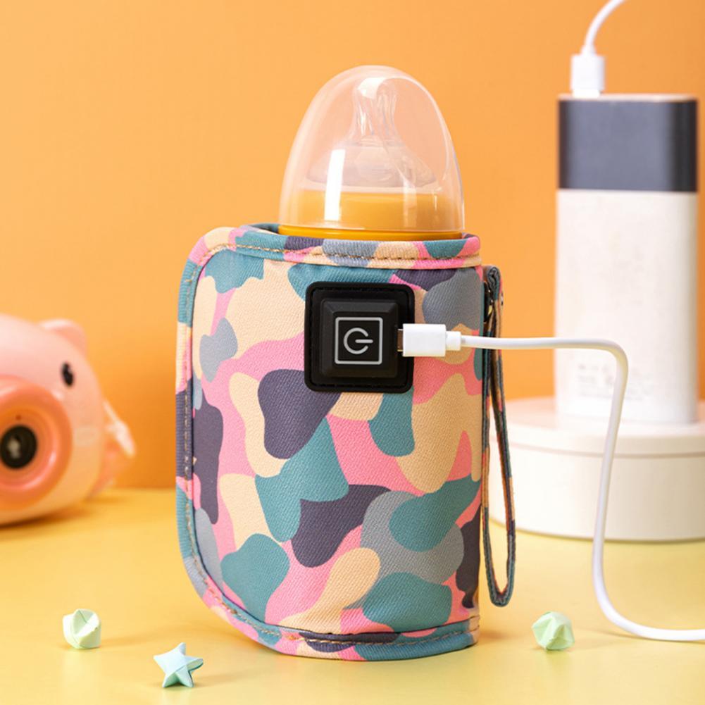 Bolsa Isolada Aquecedor de Mamadeiras para Bebês com USB