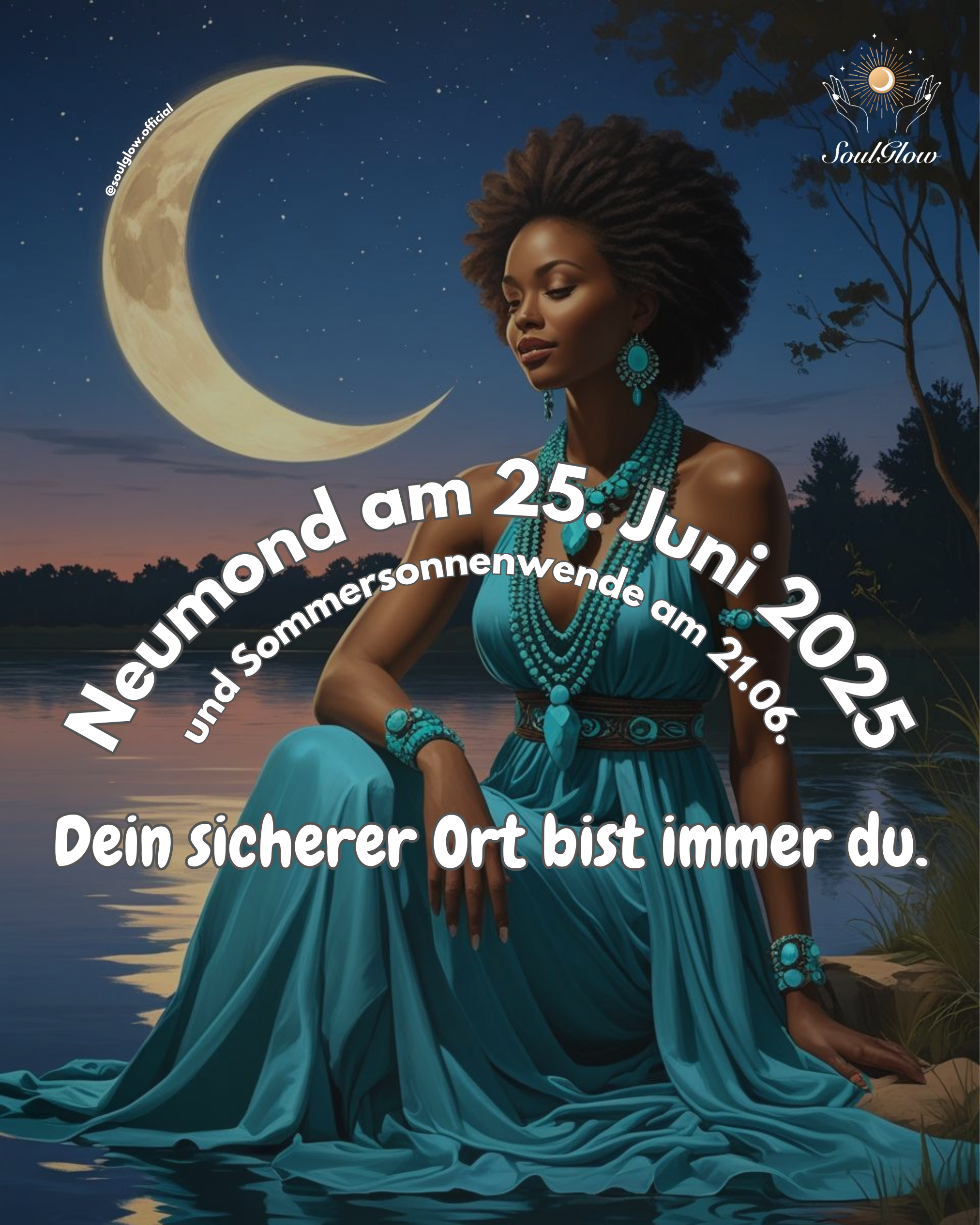 Blogbeitrag Bild: Neumond Krebs & Sommersonnenwende 2025: Spirituelle Bedeutung