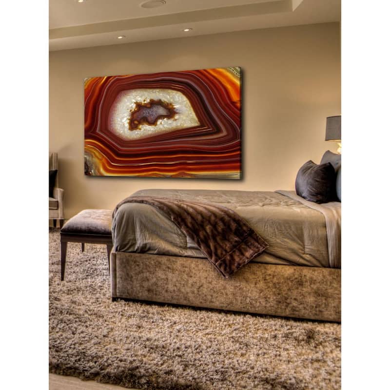 12 in. H x 18 in. W Plata Peak by Marmont Hill Printed Canvas Wall Art