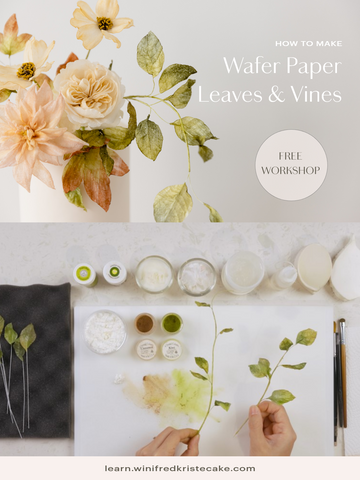 Wafer Paper Flowers: How to Make and Store Them [+Tutorials] – Winifred  Kristé Cake & Classes