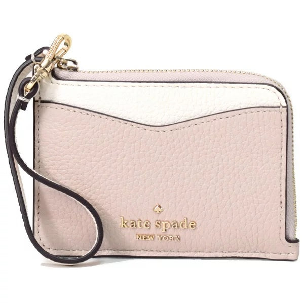 Kate Spade Leila Pebbled Leather Small Card holder – luxebags singapore