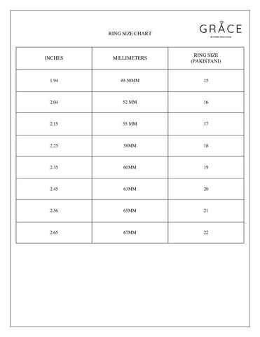 How To Measure Ring Size At Home - The Dapper Shop Online Pakistan