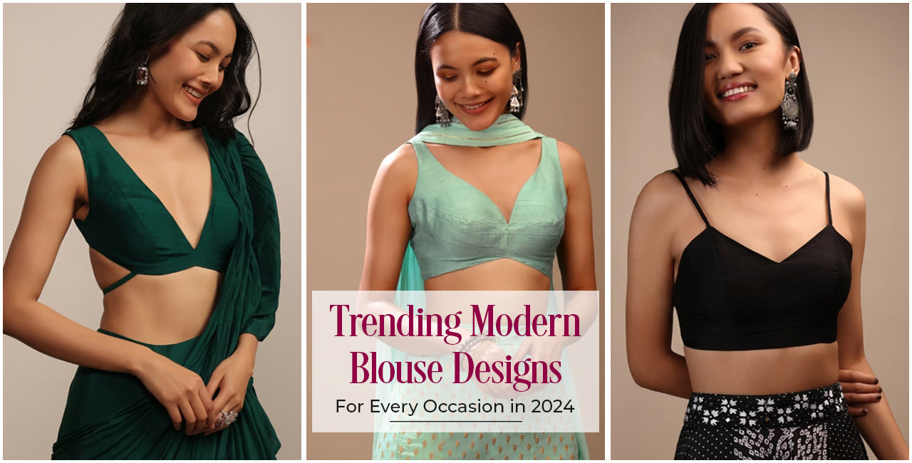 Trending Modern Blouse Designs For Every Occasion in 2024