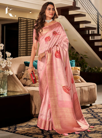 Casual office wear art silk saree