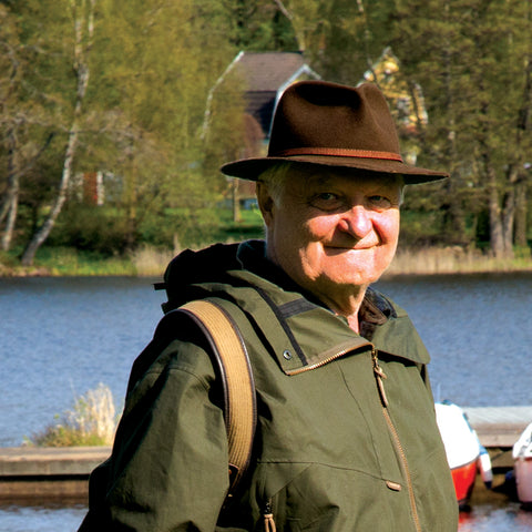 Swedish survival expert Lars Fält