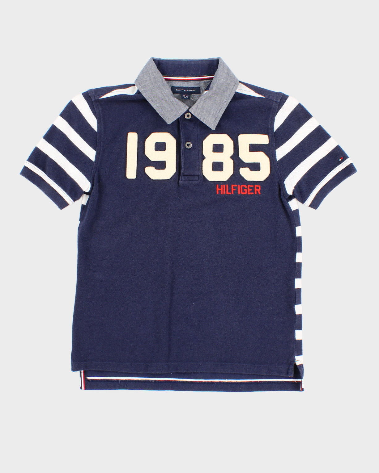 image of Children's Tommy Hilfiger Navy Polo Shirt