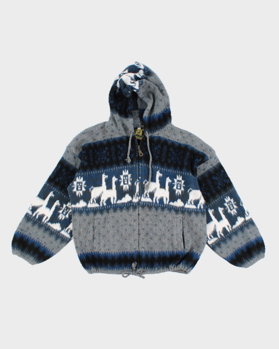 image of Ruminahui Wool Hooded Sweatshirt - S