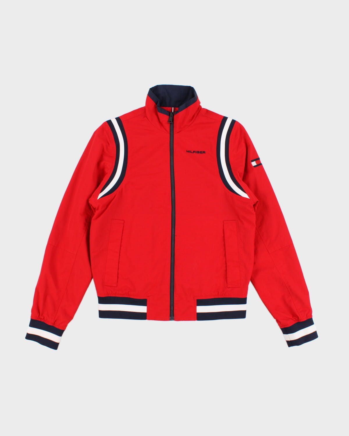 Image of Tommy Hilfiger Red Windbreaker - XS