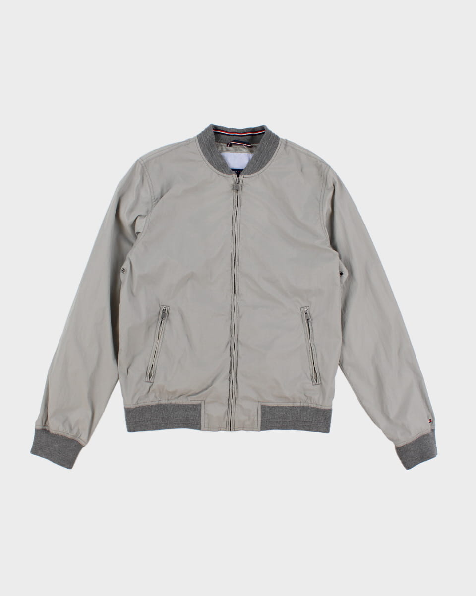 image of 00s Tommy Hilfiger Silver Jacket - S