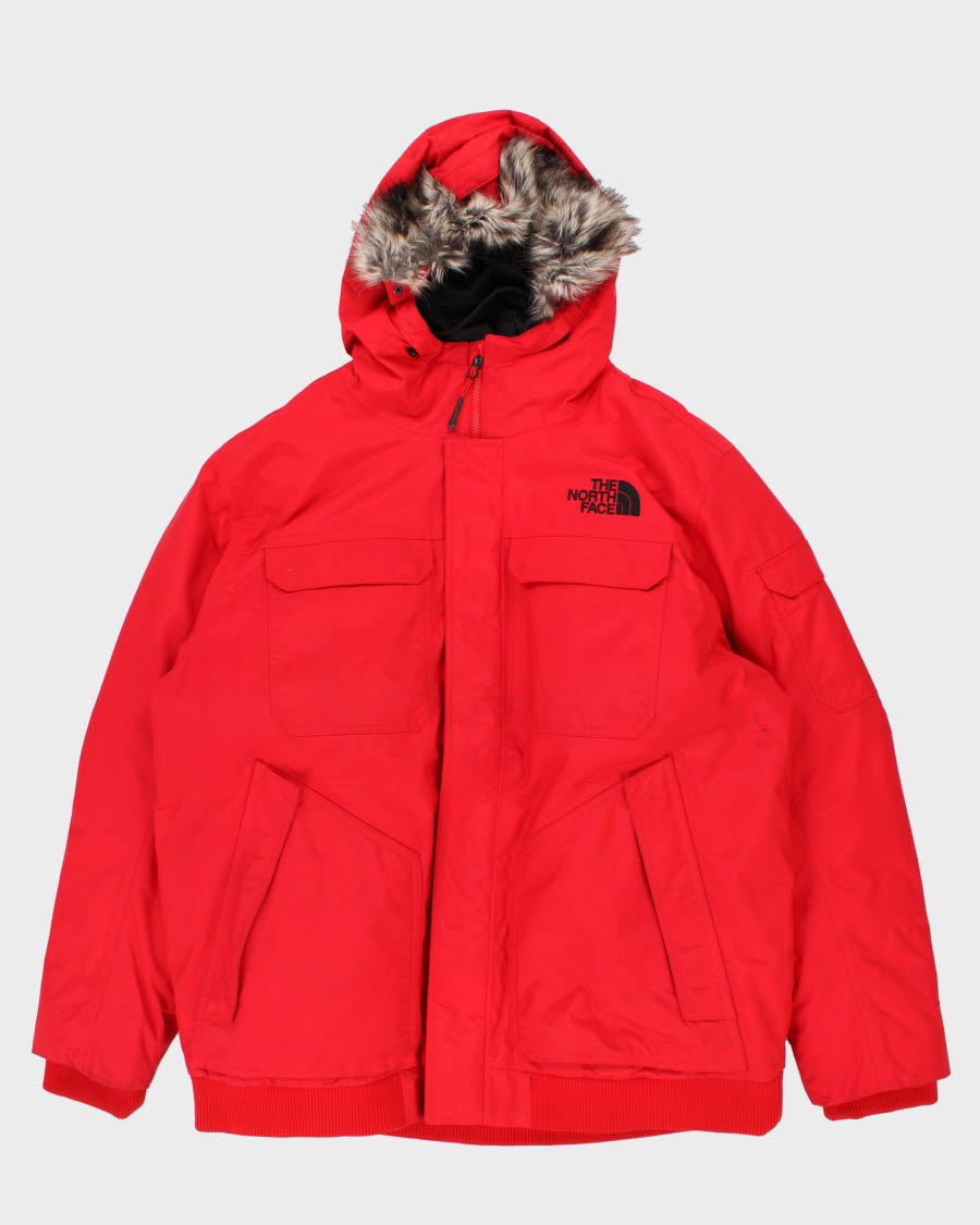 image of Mens Red The North Face Outerwear