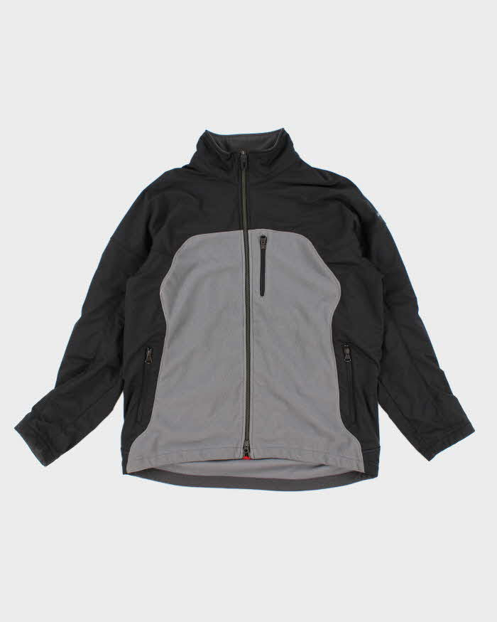 image of 00s Mens Black Nike Fleece Panelled Jacket - L