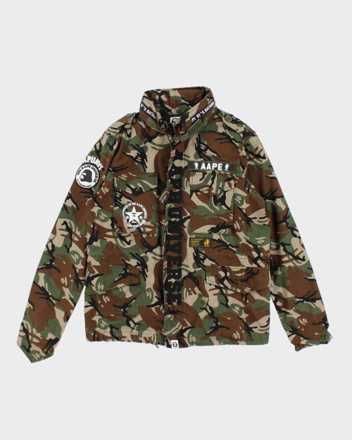 image of Vintage AAPE Camouflage Heavyweight Jacket - S