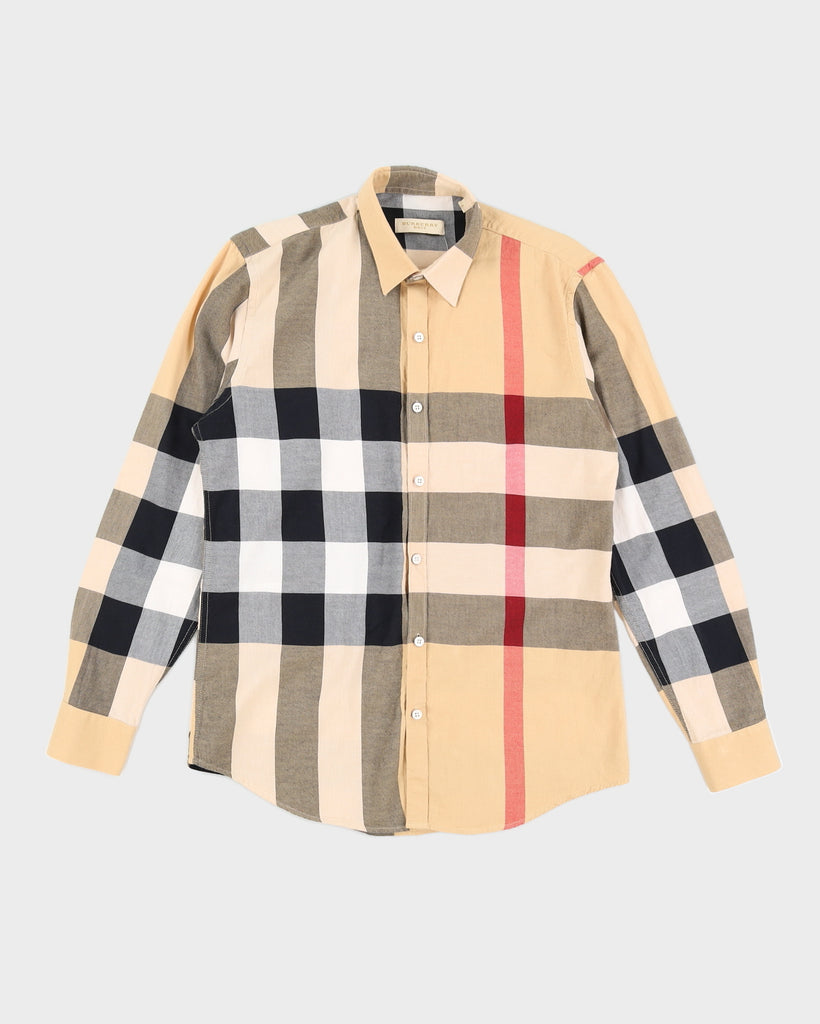 Burberry Gingham Button-up til mænd - L –