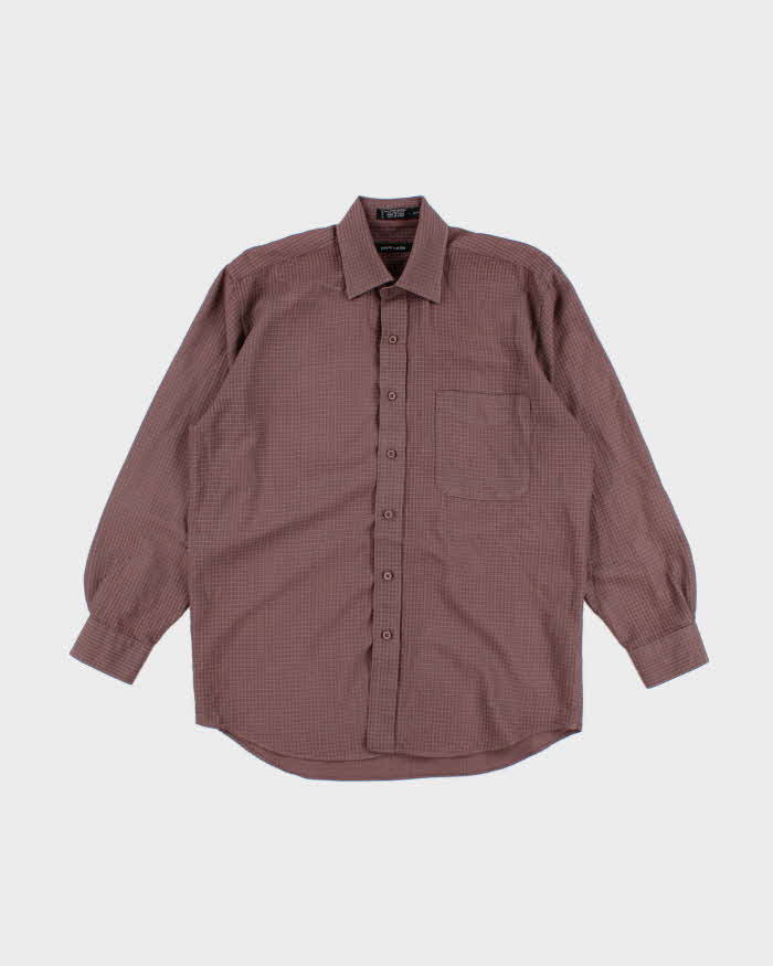 image of Vintage 90s Pierre Cardin Mauve Shirt - M