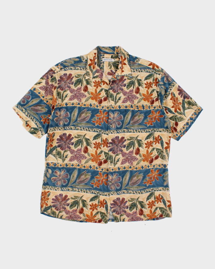 Image of Vintage 90s Pierre Cardin Floral Shirt - L