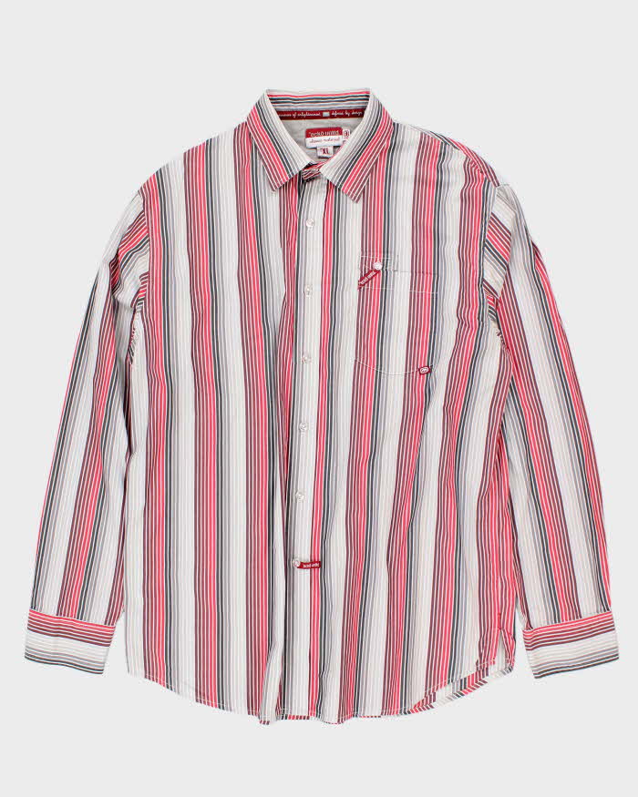 image of Vintage Y2k 00s Ecko Stripe Shirt - XL