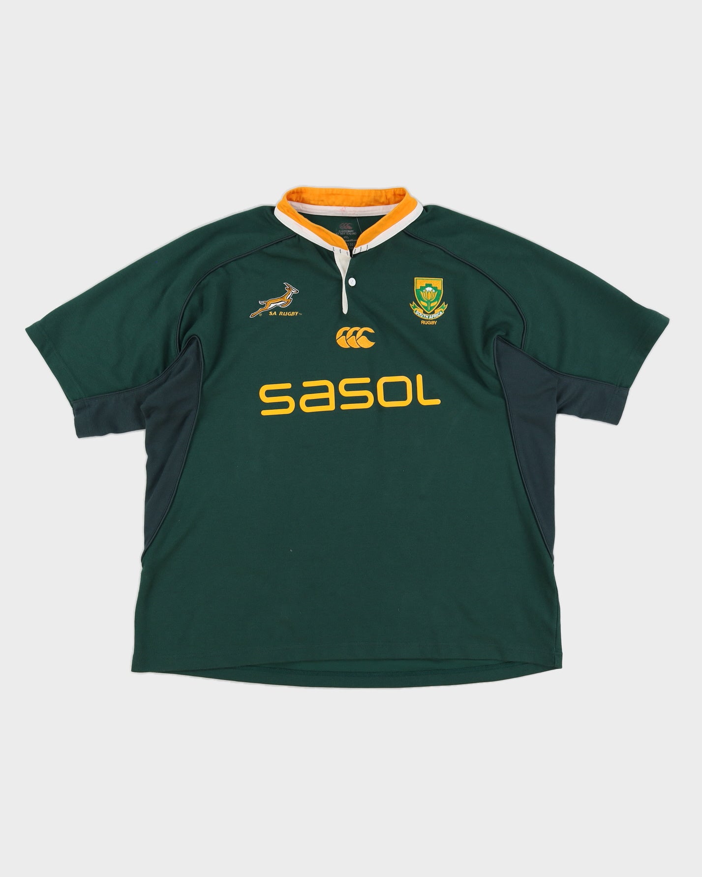 image of South Africa Sasol Rugby Shirt - XXXL