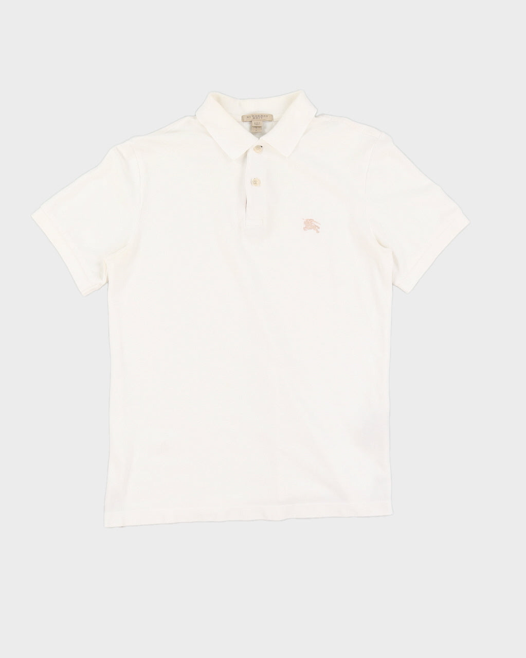 Burberry Brit White Polo Shirt - S