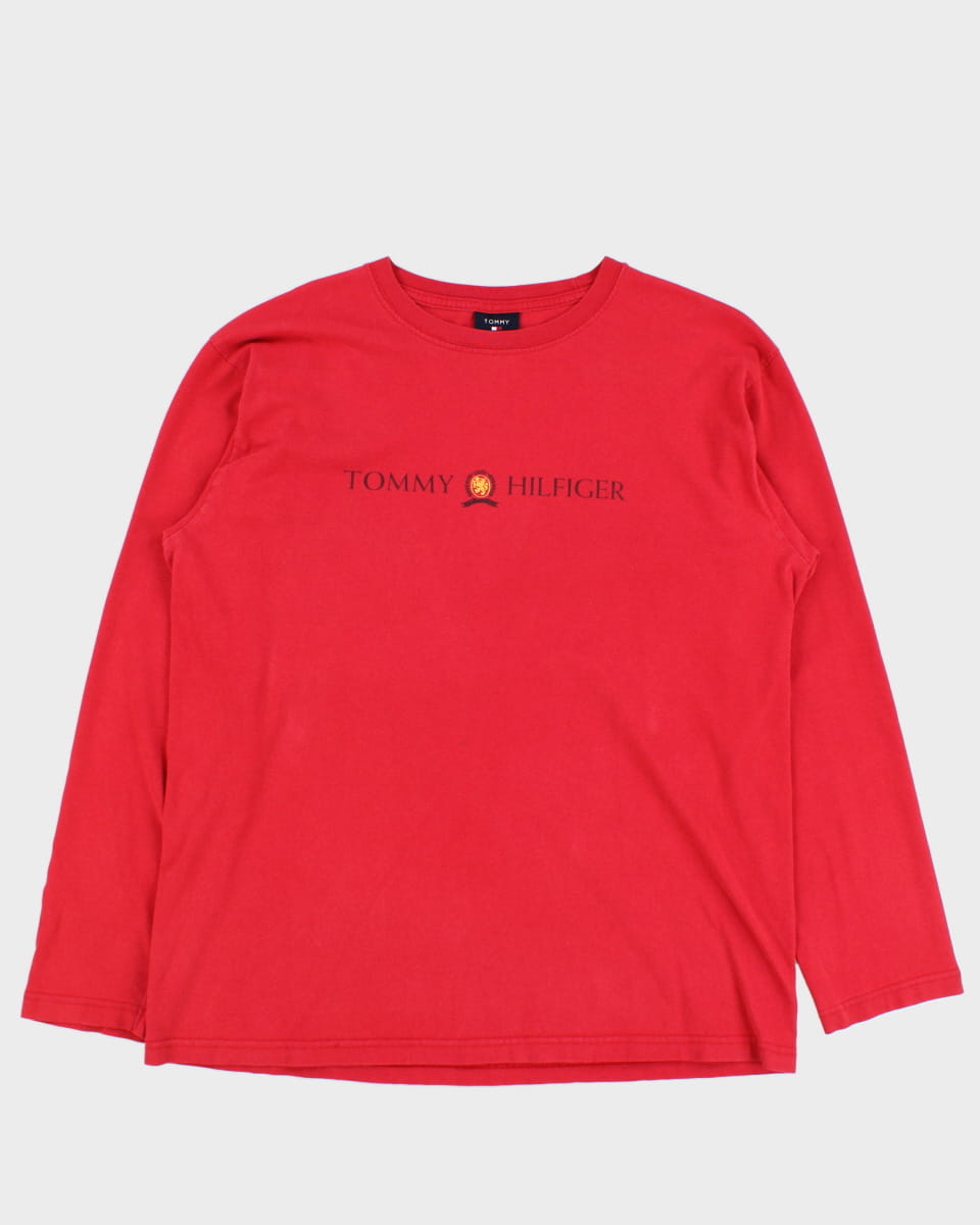 image of 00s Tommy Hilfiger Long Sleeve T-Shirt - L