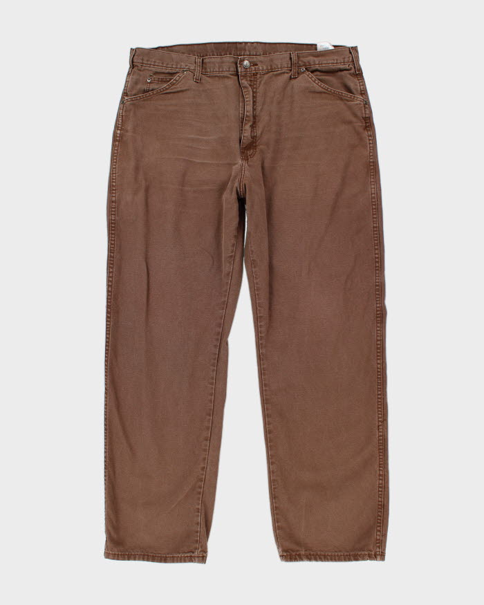 Image of 00s Genuine Dickies Brown Trousers - W40 L32