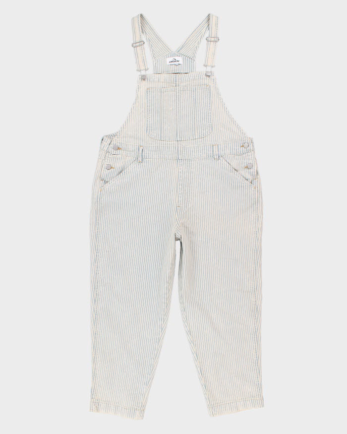 image of Vintage 00s Jordache Striped Dungarees - L