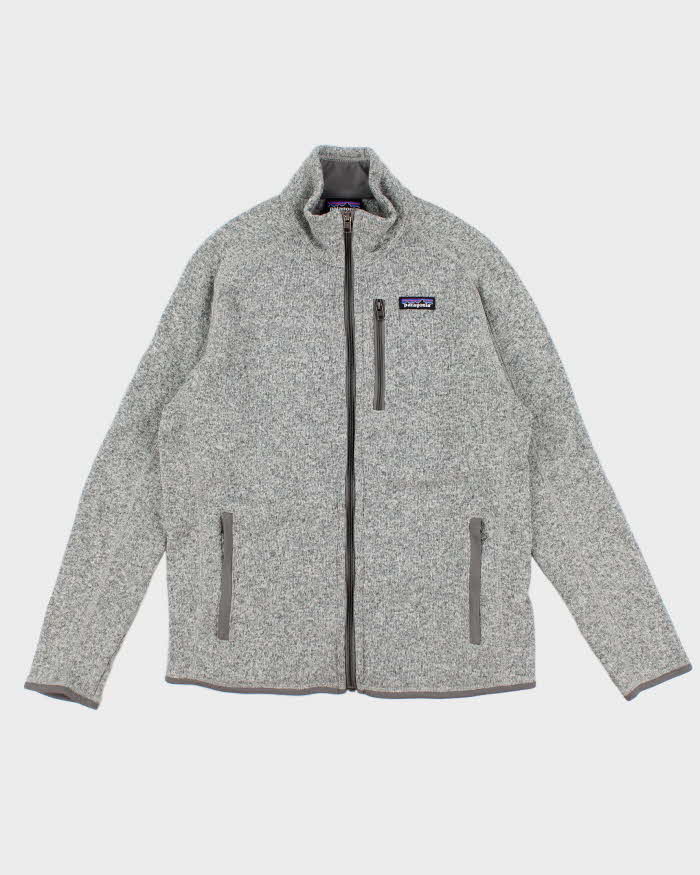 image of Womens Grey Patagonia Full Zip Fleece - M