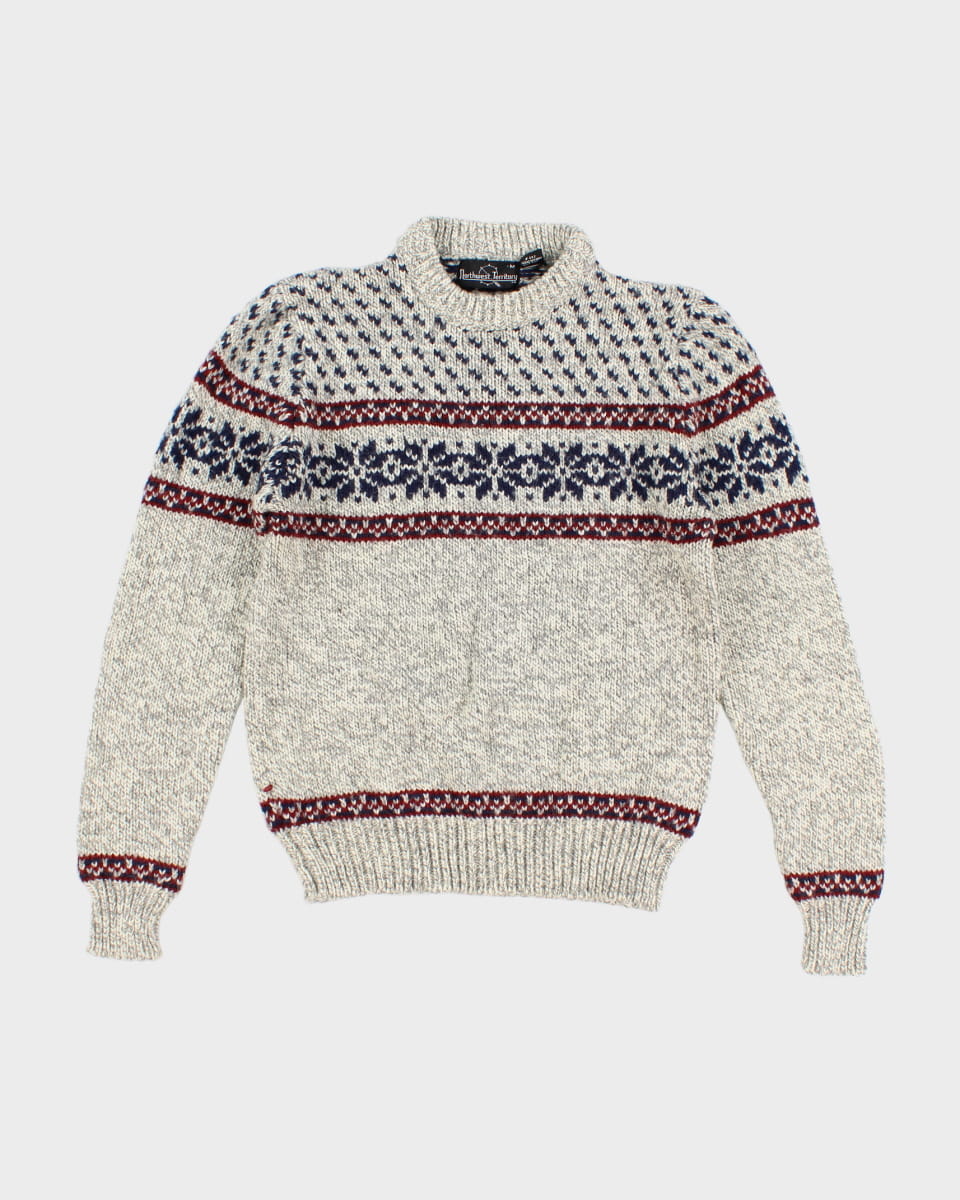 image of Vintage Northwest Territory Knit Jumper - M