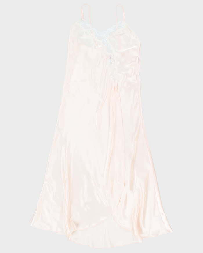 Image of 90s La Lingerie Light Pink Slip Dress - S