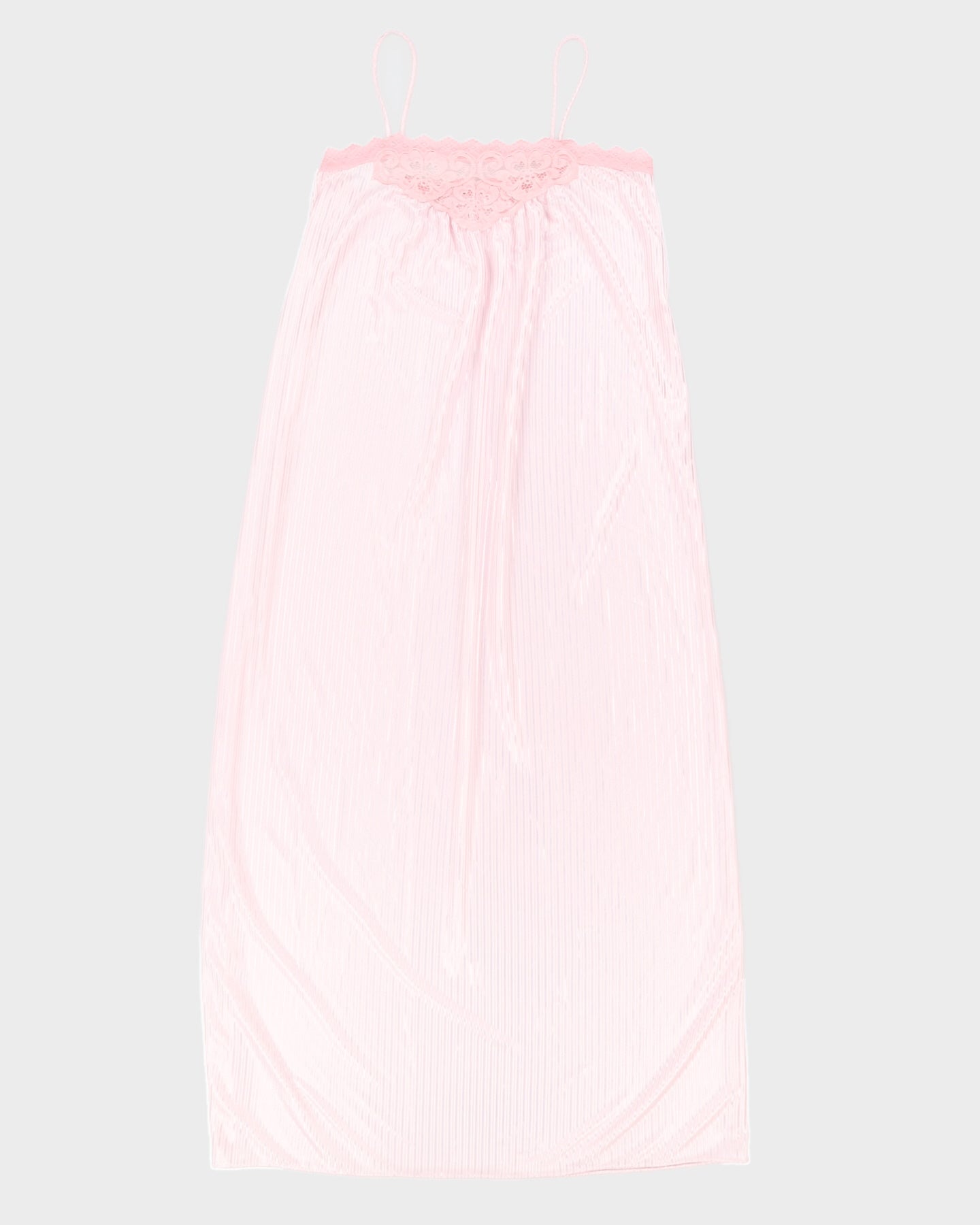 Image of Vintage Pink Slip Dress - S