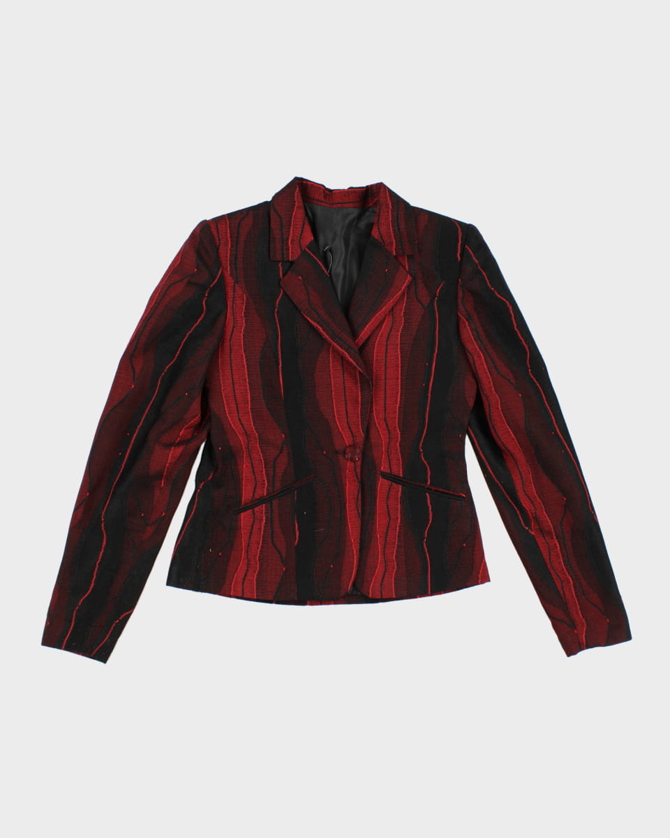 image of Handmade Patterned Blazer - S