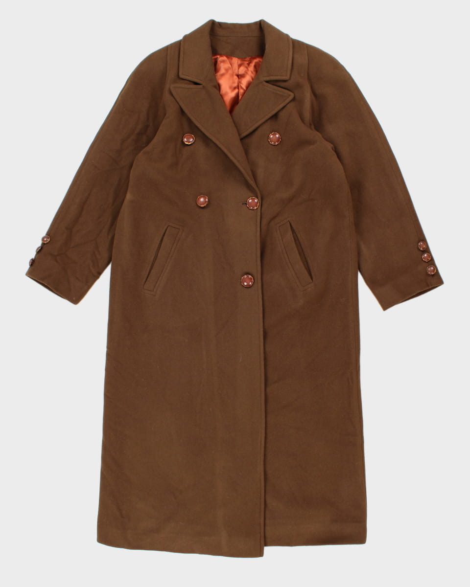 image of Vintage Anna Manteaux Collection Wool Blend Coat - M