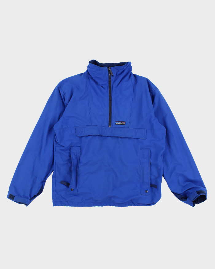 Image of Womens Patagonia Blue Quarter Zip Ski Jacket - S