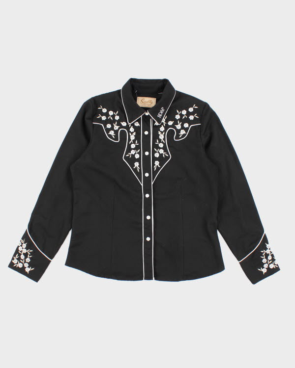 Image of Scully Pearl Western Embroidered Snap Shirt - L