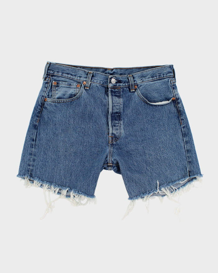 Image of Vintage Levi's Medium Wash Denim Cut-Off Shorts - M