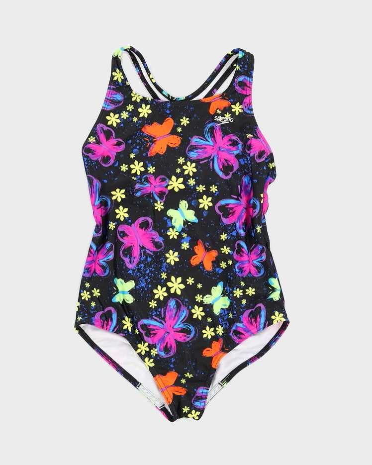 Image of Speedo Colourful Butterfly Swimsuit - L