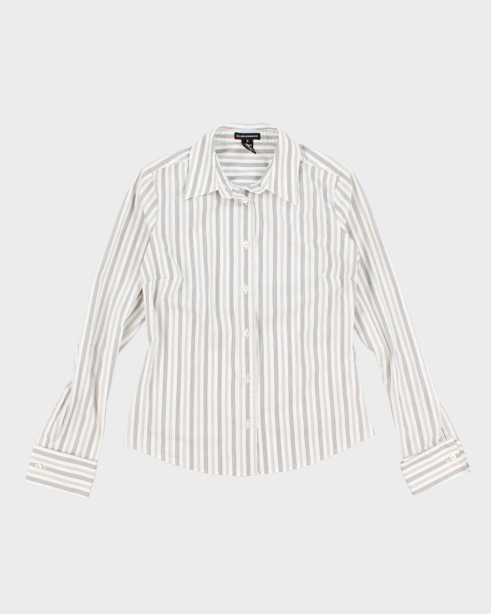 image of Club Monaco Striped Blouse - XS