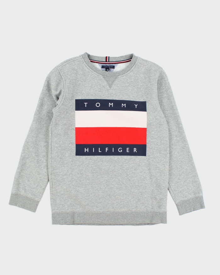 image of Tommy Hilfiger Youth Grey Sweatshirt - XL