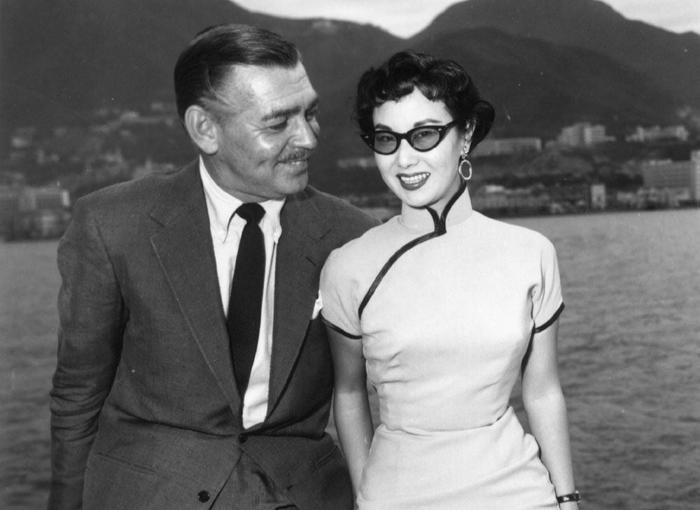 Clark Gable and Li Li-hua back in the 1950s