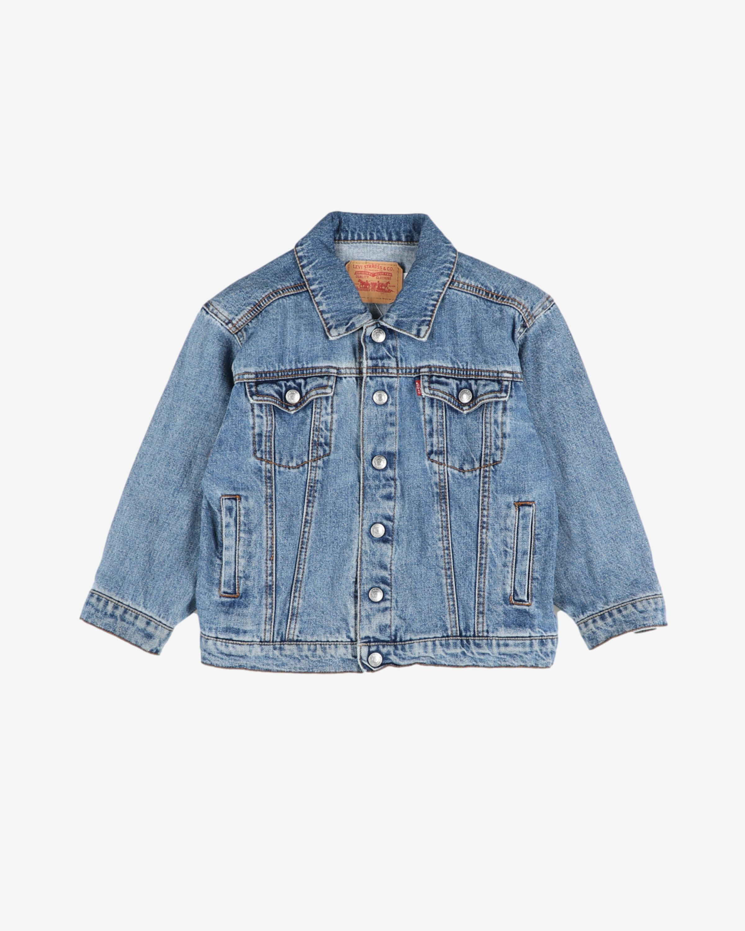 Levi's Blue Denim Jacket - Size Youth 6