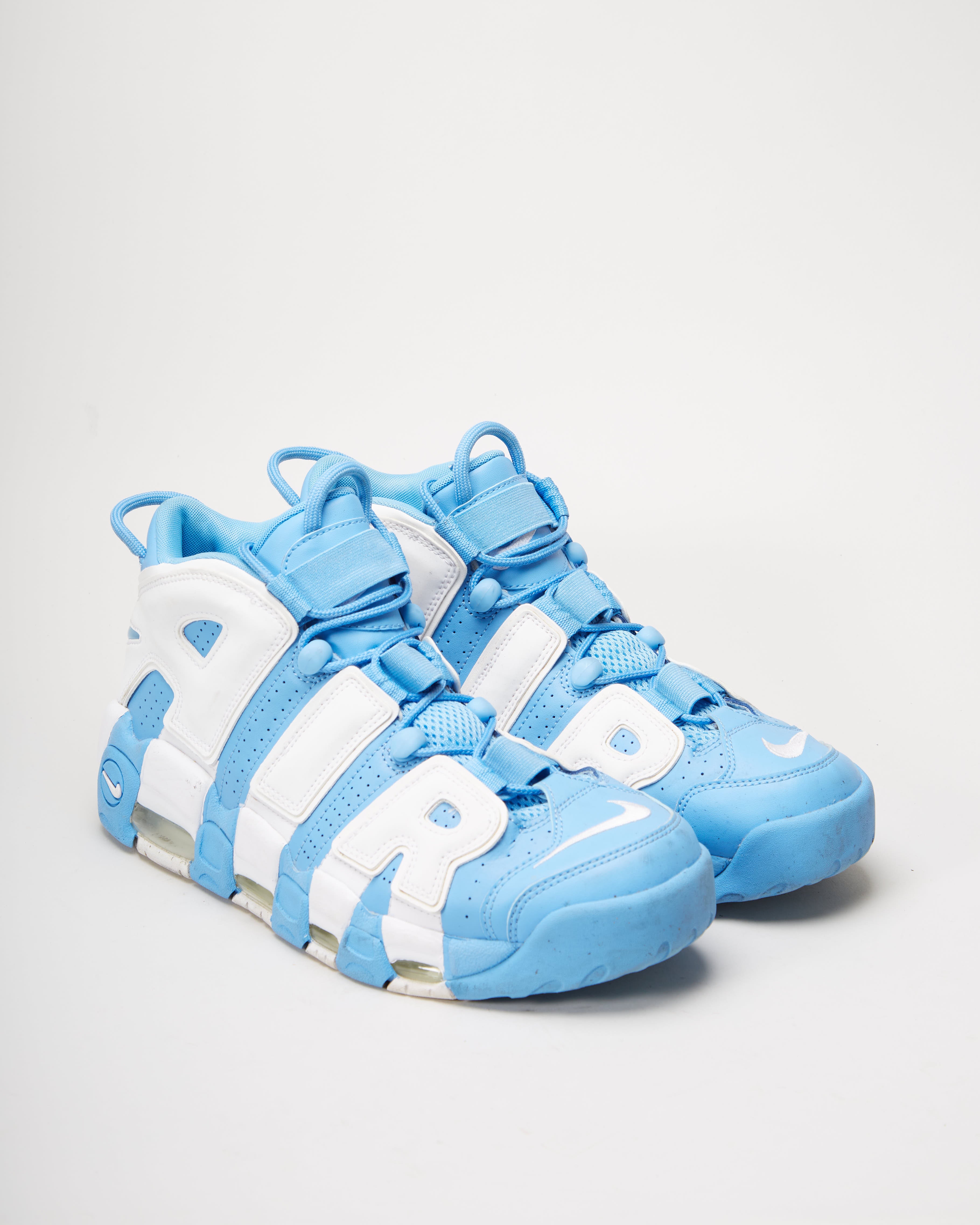 2017 Nike Air Uptempo University Blue / White Shoes - UK 8.5