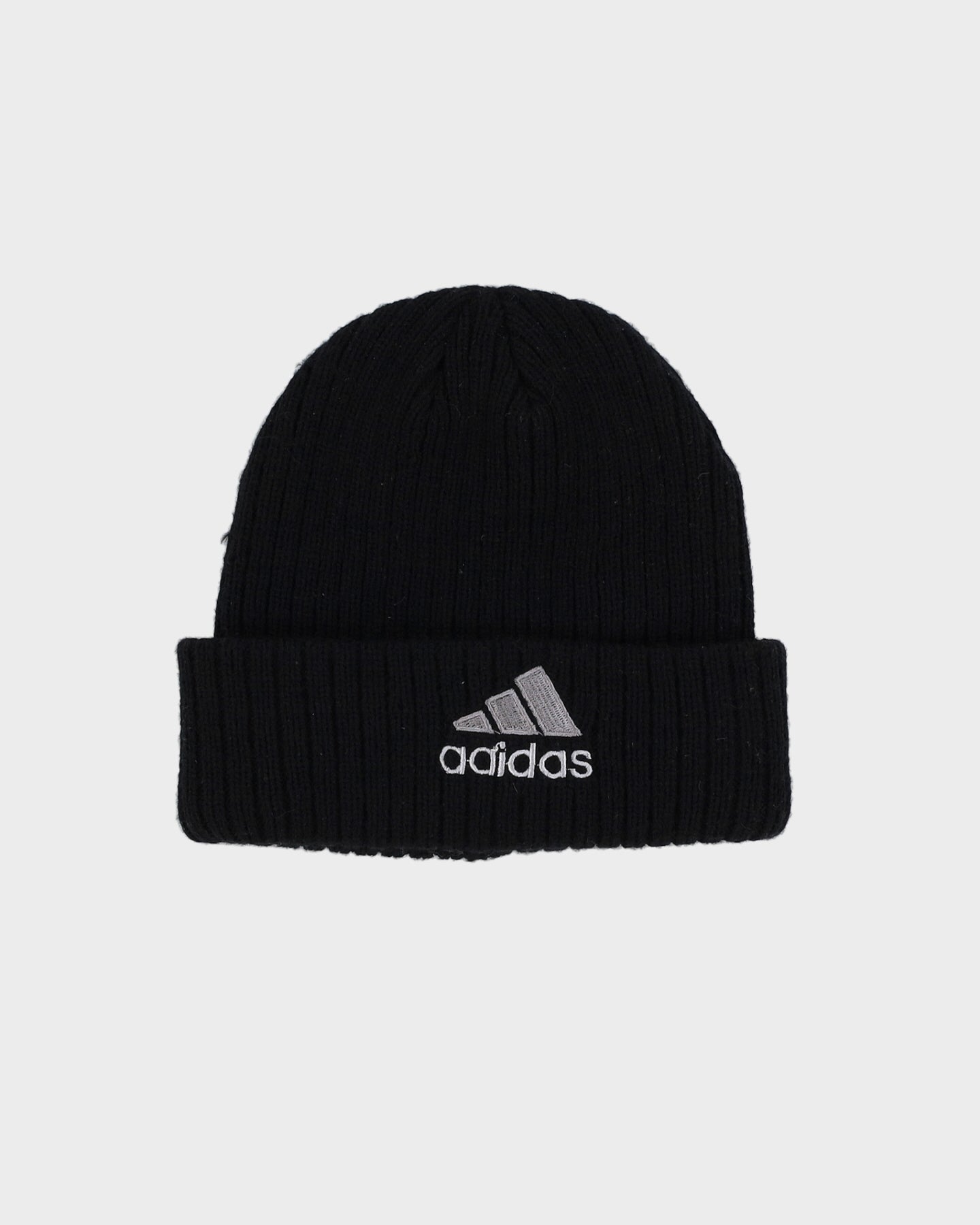 2000s Adidas Black Thick Beanie