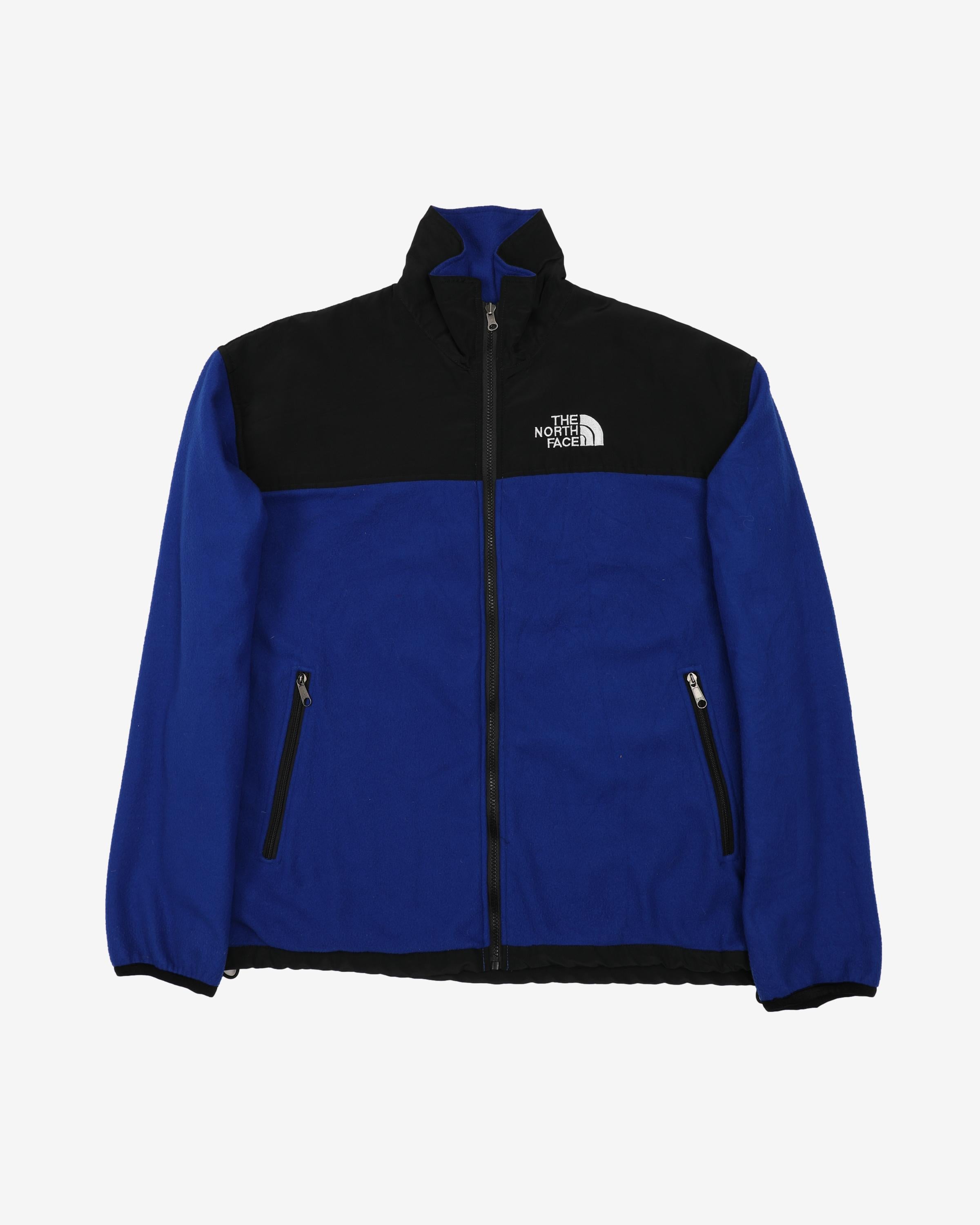 Vintage 90s The North Face Gore-Tex Blue / Black Fleece - XL