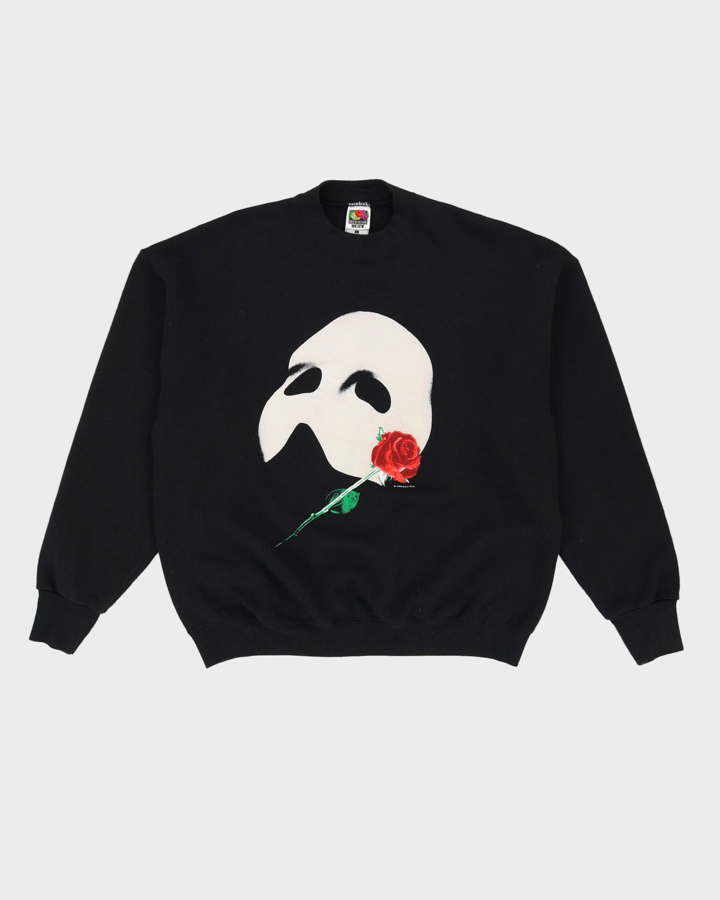 90s Phantom Of The Opera Black Sweatshirt - L